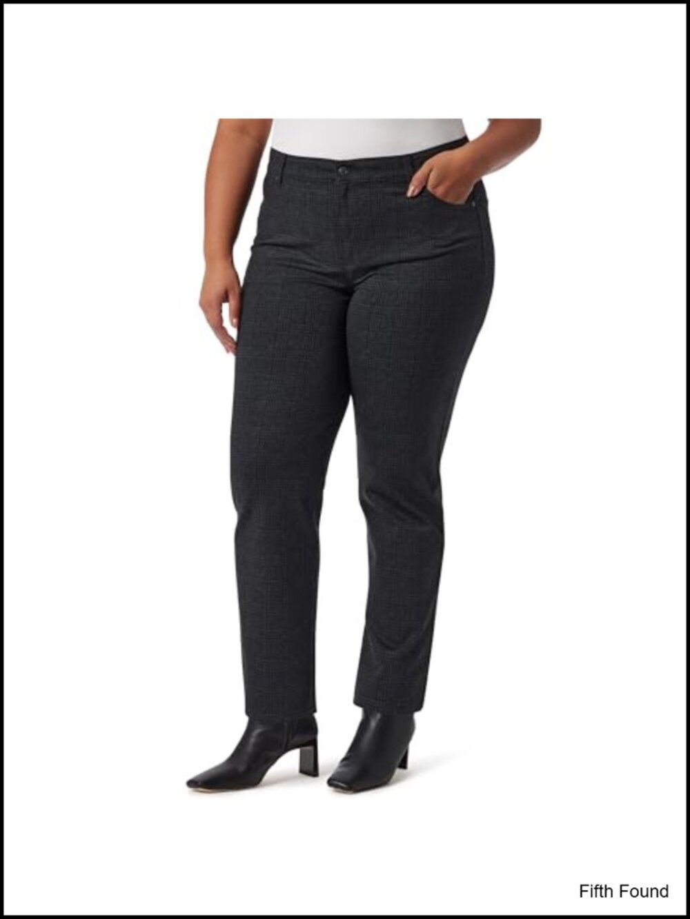 Ponte High Rise Tapered Knit Pants - Women's Plus Size Workwear